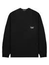 Comme Des Garçons Homme Deux Cotton T-shirt In 黑色
