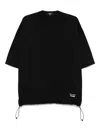 Comme Des Garçons Homme Deux Cotton T-shirt In Black