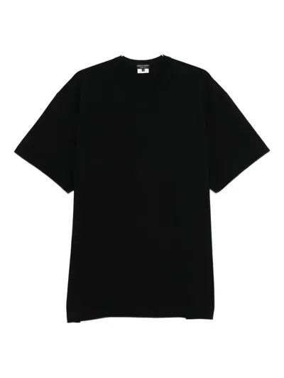 Comme Des Garçons Homme Deux Cotton T-shirt In Black