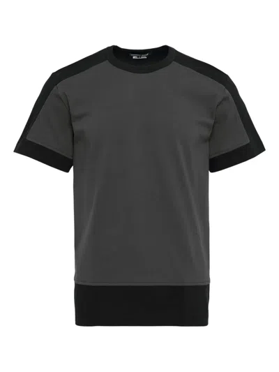 Comme Des Garçons Homme Deux Cotton T-shirt In Gray