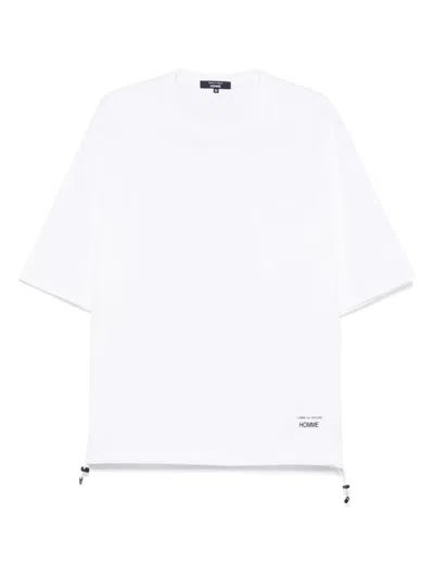 Comme Des Garçons Homme Deux Comme Des Garçons Homme Pocket T-shirt In White