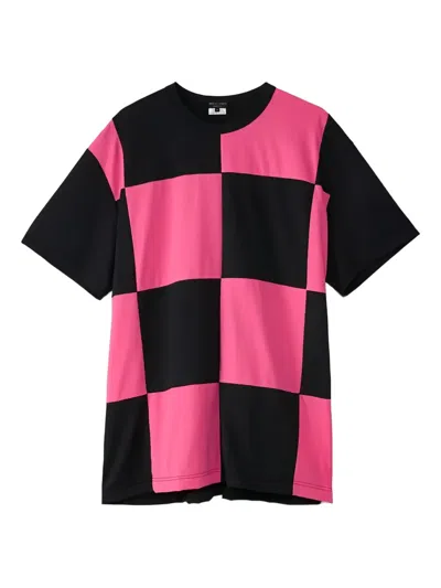 Comme Des Garçons Homme Deux Crew-neck T-shirt In Black