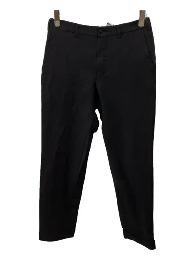 Comme Des Garçons Homme Deux Cuffed Trousers In Black
