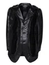 Comme Des Garçons Homme Deux Comme Des Garçons Homme Plus Jackets In Black
