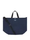 Comme Des Garçons Homme Deux Double-handle Tote Bag In Blue