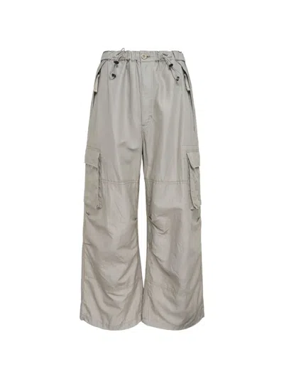 Comme Des Garçons Homme Deux Drawstring Cargo Pants In Multi