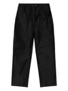 Comme Des Garçons Homme Deux Drawstring Pocket Trousers In Black