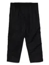 Comme Des Garçons Homme Deux Drawstring Trousers In Black