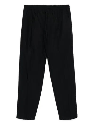 Comme Des Garçons Homme Deux Drawstring Trousers In Black