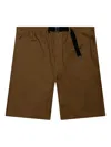 Comme Des Garçons Homme Deux Elasticated-waist Utility Shorts In Brown
