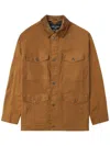 Comme Des Garçons Homme Deux Elbow-patch Jacket In Brown