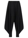 Comme Des Garçons Homme Deux Wool Balloon Wide-leg Trousers In Black