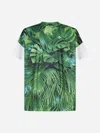 COMME DES GARÇONS HOMME DEUX FOLIAGE PRINT JERSEY T-SHIRT