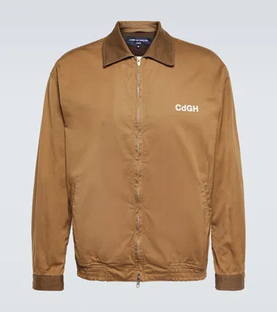 Comme Des Garçons Homme Deux Gabardine Trench Coat In Neutrals