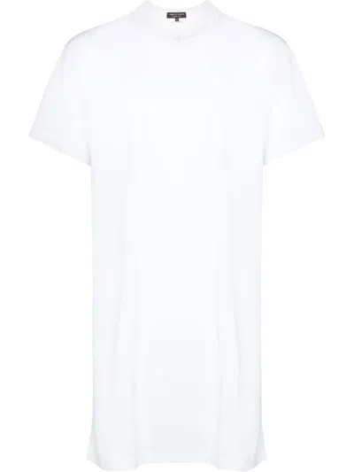 Comme Des Garçons Homme Deux Graphic-print Crew Neck T-shirt In White