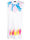 Comme Des Garçons Homme Deux Graphic-print Long Tank Top In White