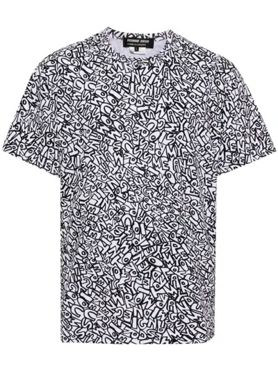COMME DES GARÇONS HOMME DEUX GRAPHIC-PRINT T-SHIRT