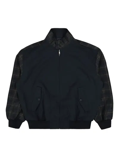Comme Des Garçons Homme Deux Harrington Jacket In Blue