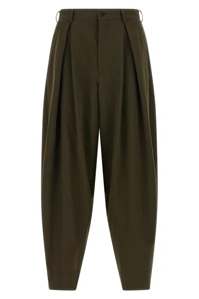 COMME DES GARÇONS HOMME DEUX HERRINGBONE WOOL PANTS
