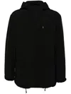 Comme Des Garçons Homme Deux Hooded Jacket In Schwarz