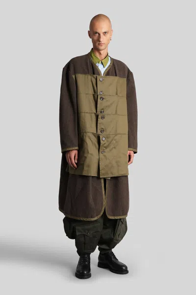 COMME DES GARÇONS HOMME DEUX IN GREEN NYLON