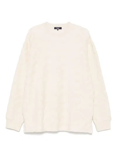 Comme Des Garçons Homme Deux Sweatshirt Aus Jacquard In Nude