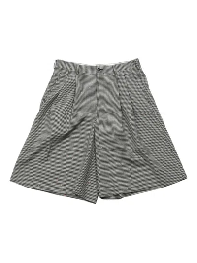 Comme Des Garçons Homme Deux Knee-length Shorts In Black