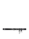 Comme Des Garçons Homme Deux Steer Oil Leather Belt In Gold