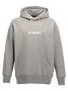 COMME DES GARÇONS HOMME DEUX LOGO PRINT HOODIE