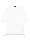 Comme Des Garçons Homme Deux Logo-print T-shirt In White