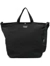 Comme Des Garçons Homme Deux Logo-print Tote Bag In Black