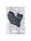 Comme Des Garçons Homme Deux Logo Socks In Black