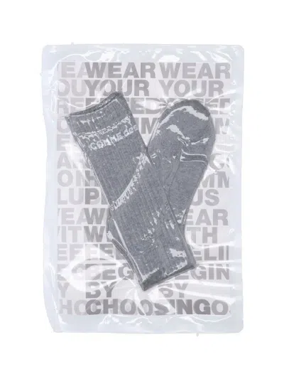 COMME DES GARÇONS HOMME DEUX LOGO SOCKS