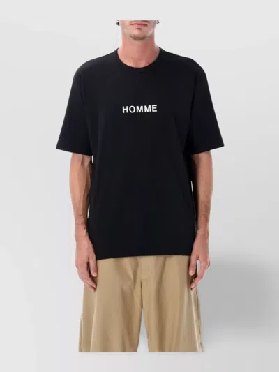 COMME DES GARÇONS HOMME DEUX LOGO T-SHIRT FOR MEN SHORT SLEEVES