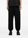 Comme Des Garçons Homme Deux Logo-print Track Pants In Black