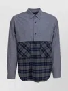 Comme Des Garçons Homme Deux Long Sleeve Button-down Shirts Featuring Pockets In Gray