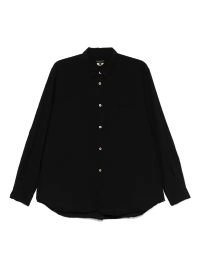 Comme Des Garçons Homme Deux Long-sleeve Shirt In Black