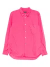 Comme Des Garçons Homme Deux Long-sleeve Shirt In Pink