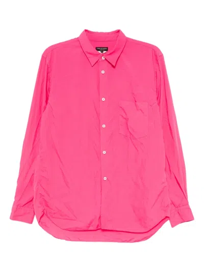 Comme Des Garçons Homme Deux Long-sleeve Shirt In Pink