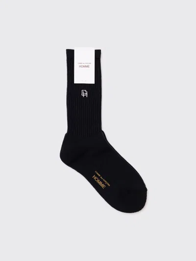 Comme Des Garçons Homme Deux M Socks In Black