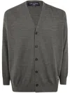 Comme Des Garçons Homme Deux Ribbed Cuffs And Hem Sweater In Grey