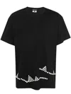 Comme Des Garçons Homme Deux Man Tshirt In Black