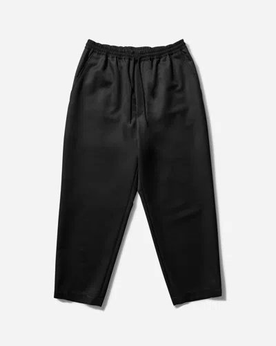 Comme Des Garçons Homme Deux Men S Cupro Trousers In Black