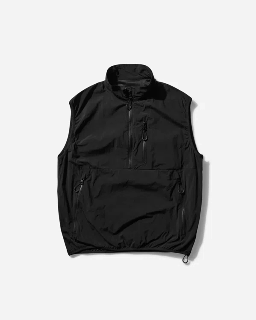 トップス COMME des GARCONS HOMME DEUX/ZIP VEST Comme Des Garçons Homme Deux Men S Half Zip-up Vest In Black