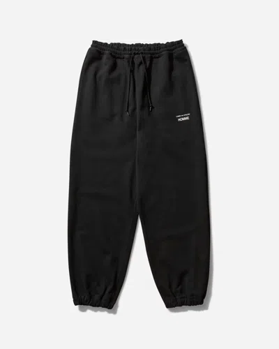 Comme Des Garçons Homme Deux Men S Logo Cotton Sweatpants In Black