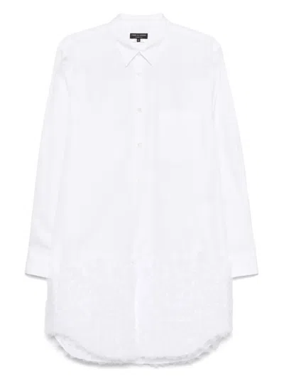 Comme Des Garçons Homme Deux Men Shirt In White