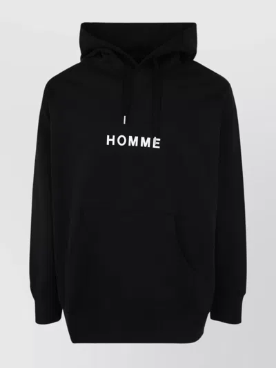 COMME DES GARÇONS HOMME DEUX MEN'S SWEATSHIRT HOODED FRONT POCKET