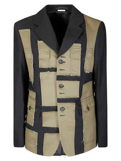 Comme Des Garçons Homme Deux Mens Jacket In Black