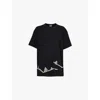 Comme Des Garçons Homme Deux Man Tshirt In Black