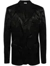 Comme Des Garçons Homme Deux Notched Lapels Blazer In Schwarz